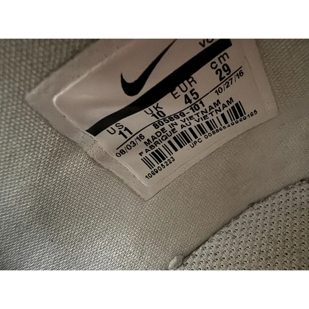 Size 11 - Nike Lunar Force 1 Duckboot Triple White